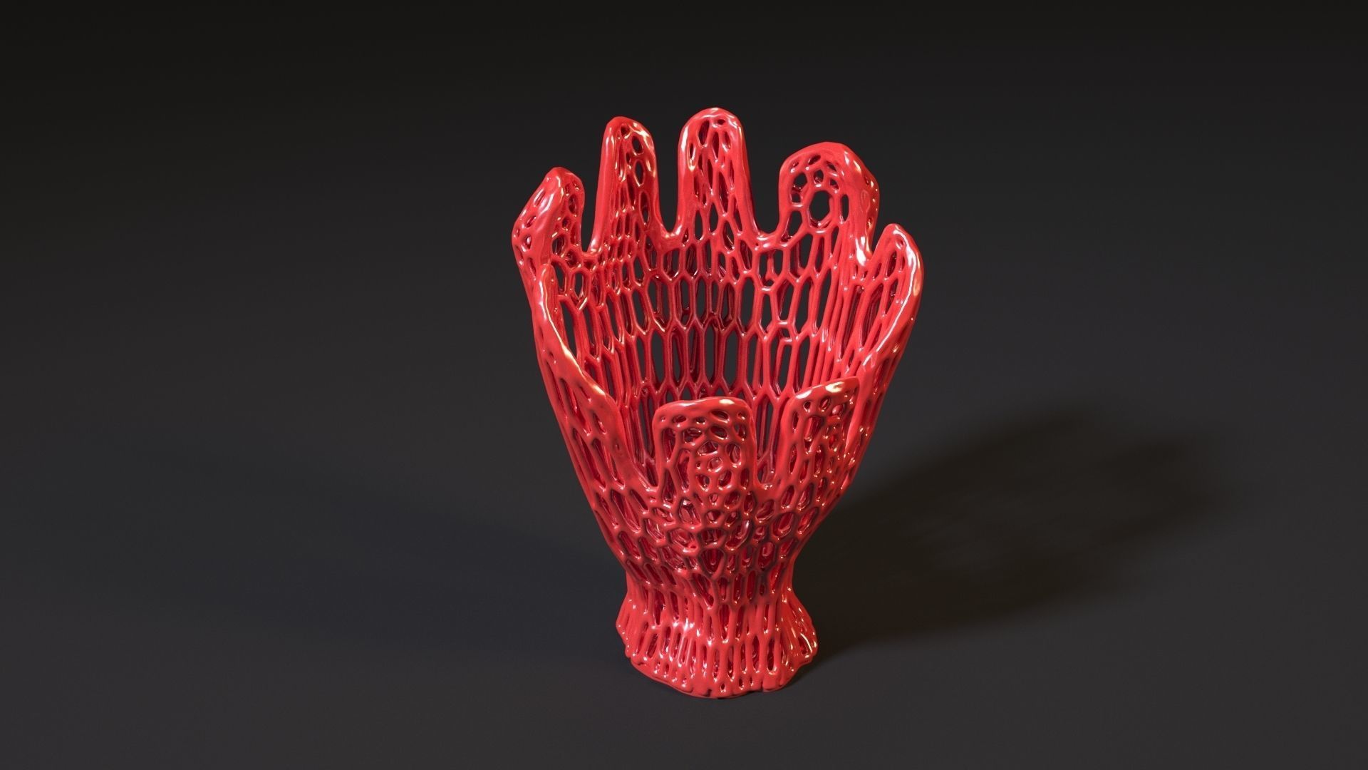 Decorative vase 3D print model_7