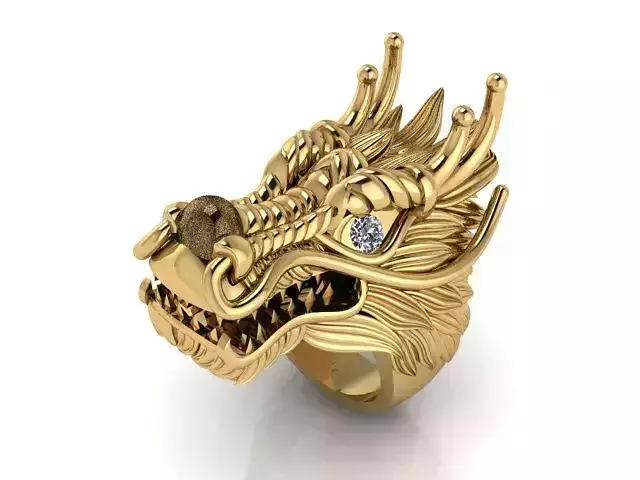 Diamond Ring Jewellery for Women 3D print model 3D print model 3D print model