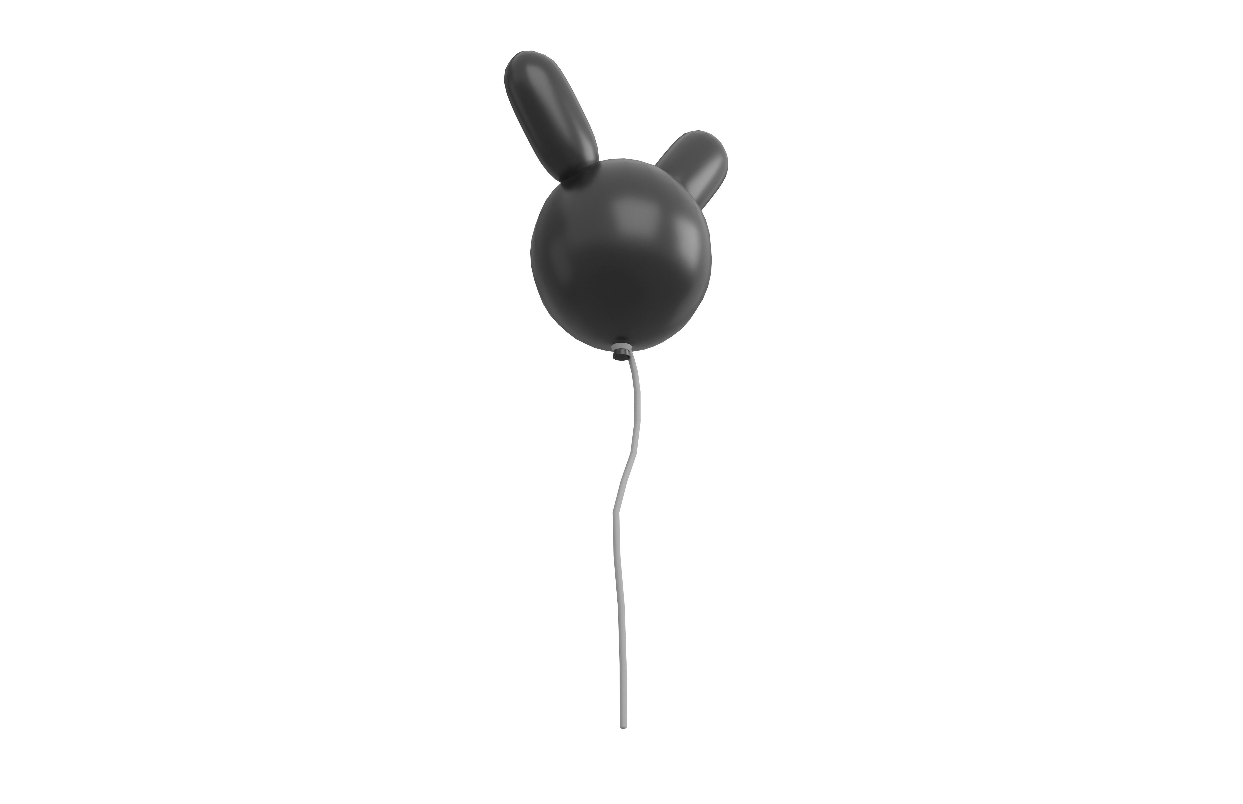 3D model Rabbit Balloons v1 010 VR / AR / low-poly | CGTrader