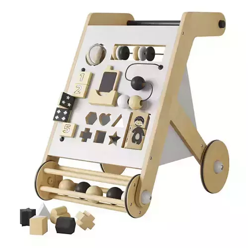 Crate and Barrel Wonder and Wise Activity Baby Push Walker