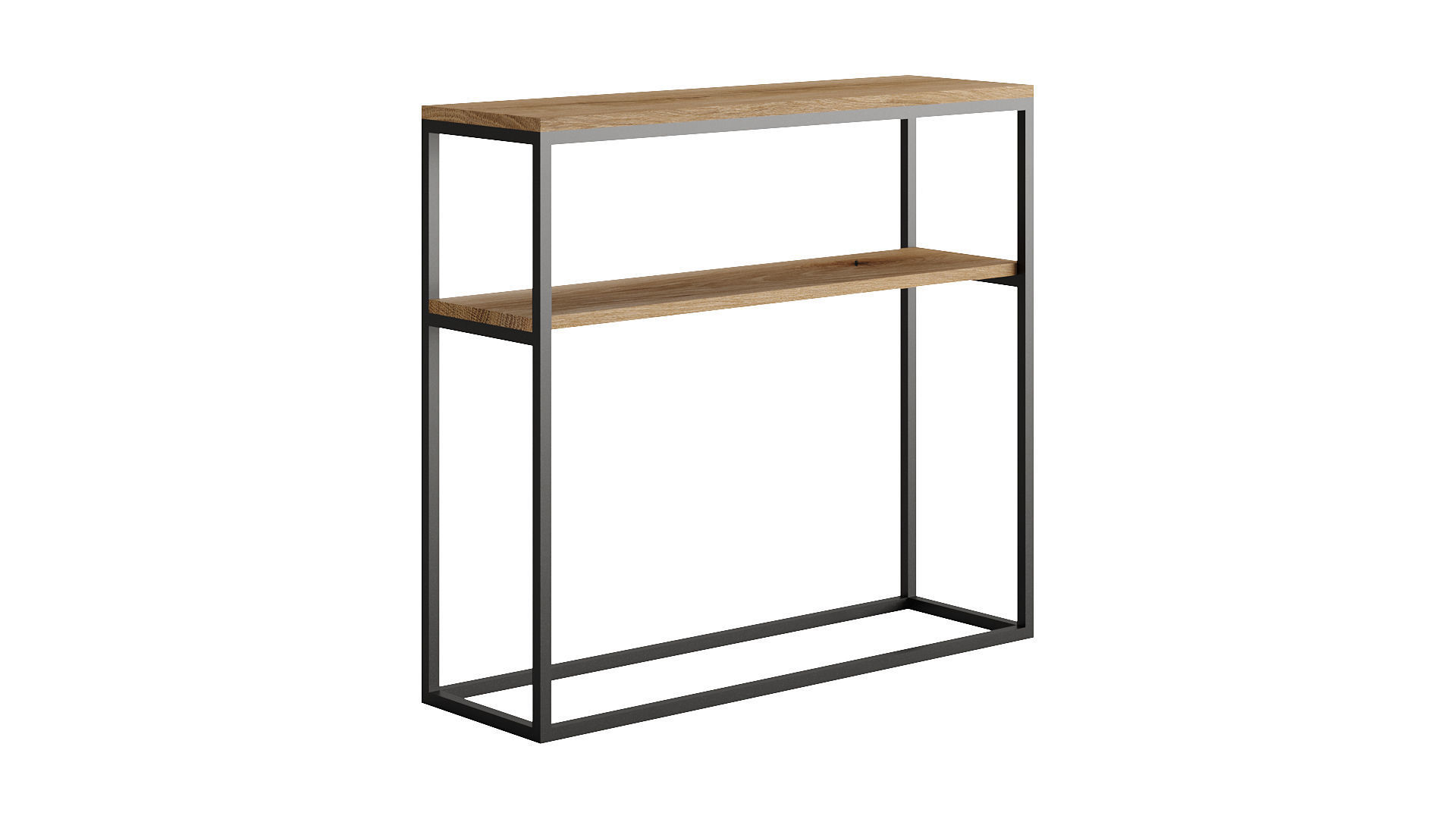 Bookcasa and Console by mLOFT 3D model_5