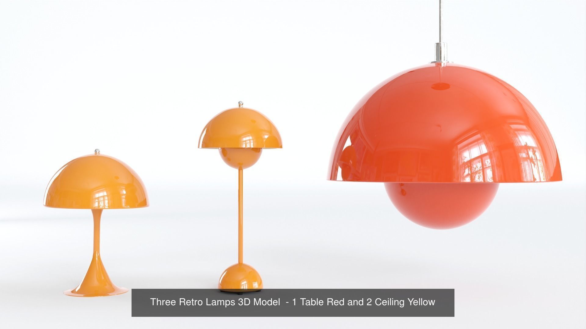20 Collection Lamps 3D model pack _4