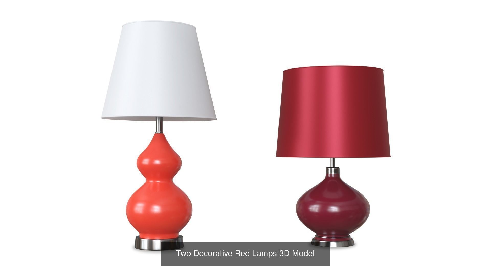 20 Collection Lamps 3D model pack _5