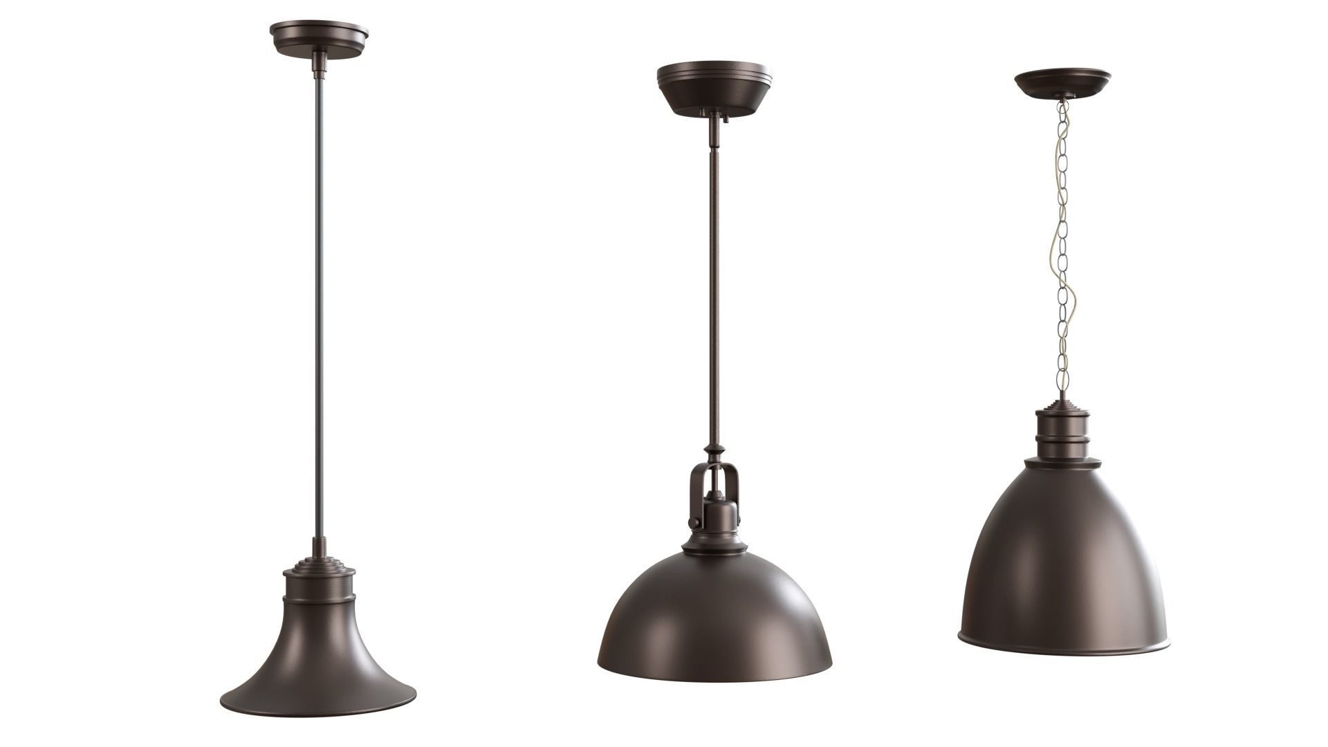 20 Collection Lamps 3D model pack _17