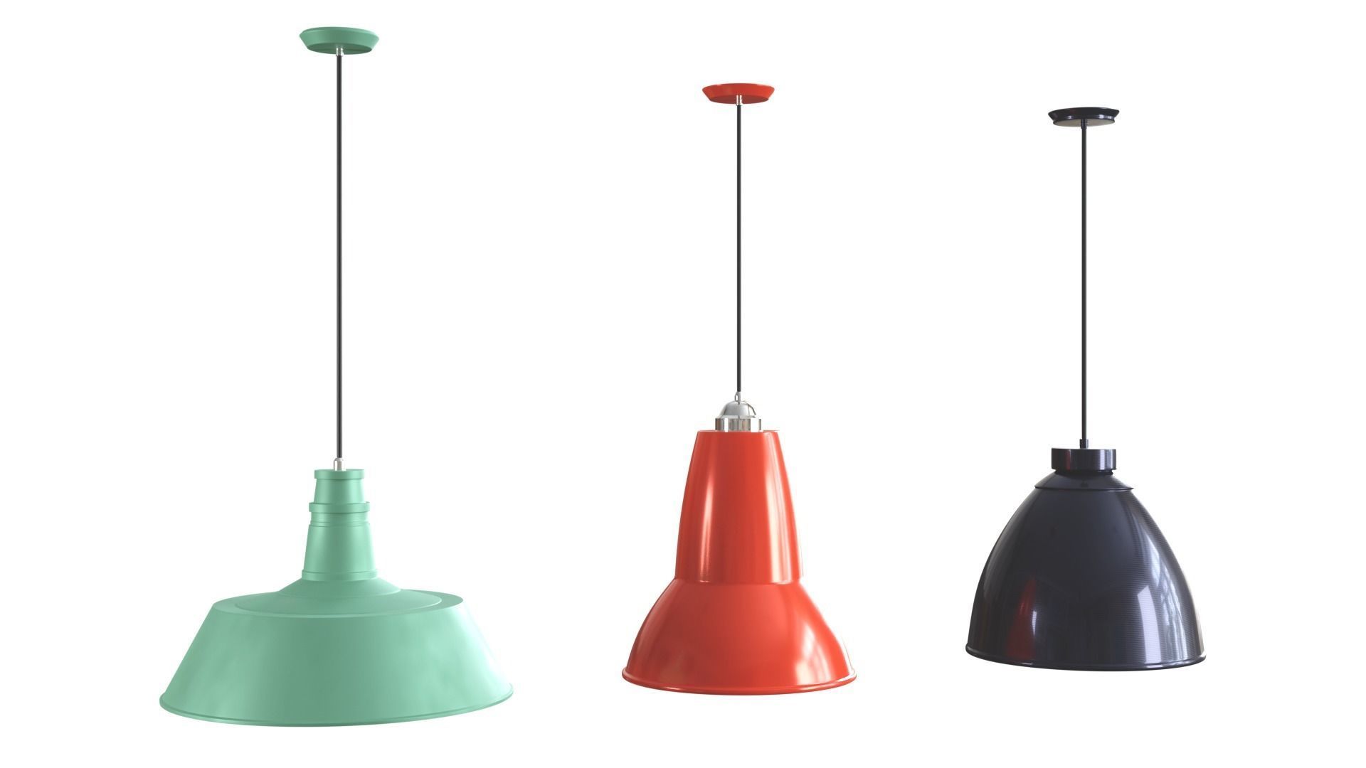 20 Collection Lamps 3D model pack _22