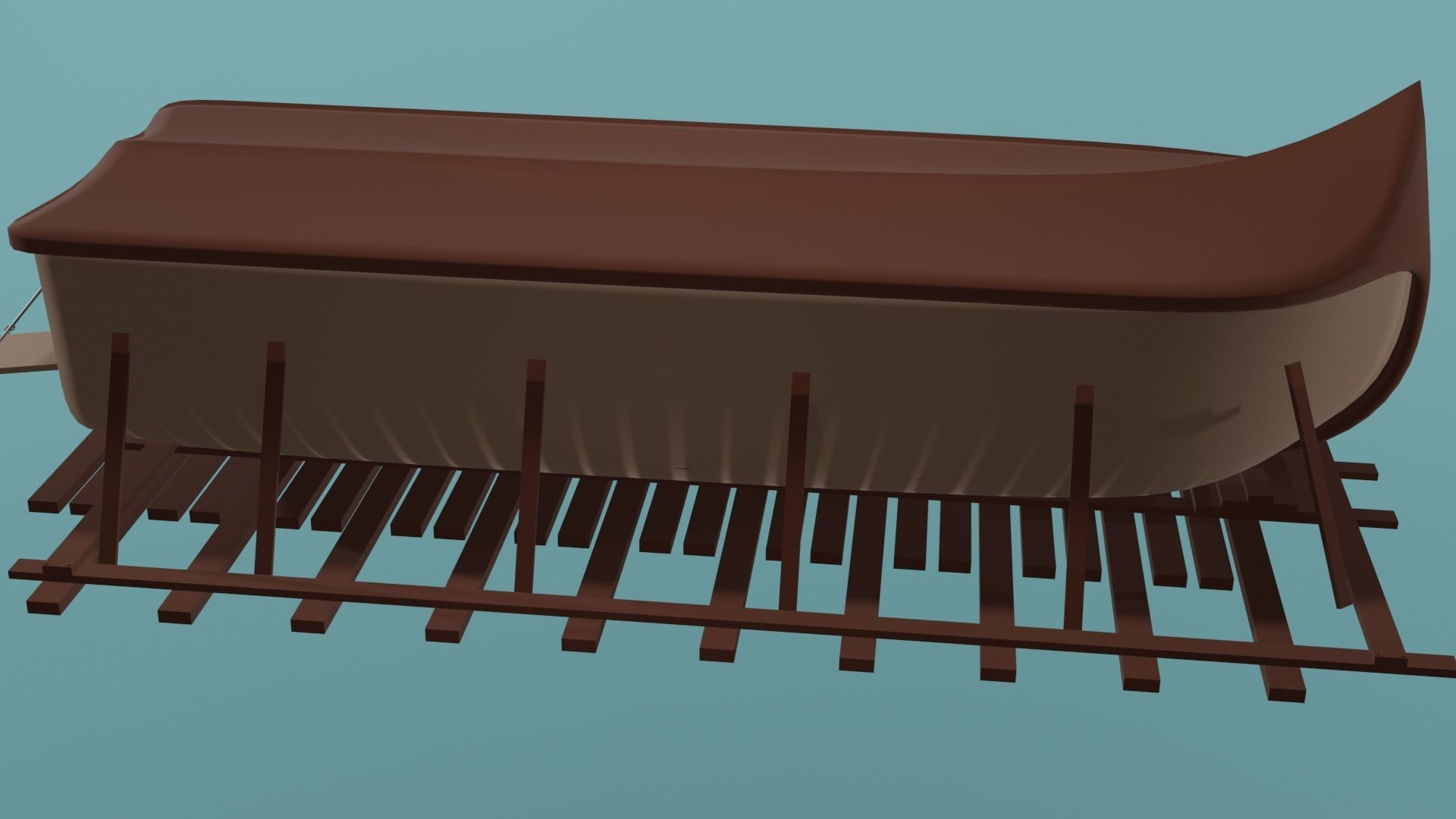 Noahs Ark Low-poly 3D model_8