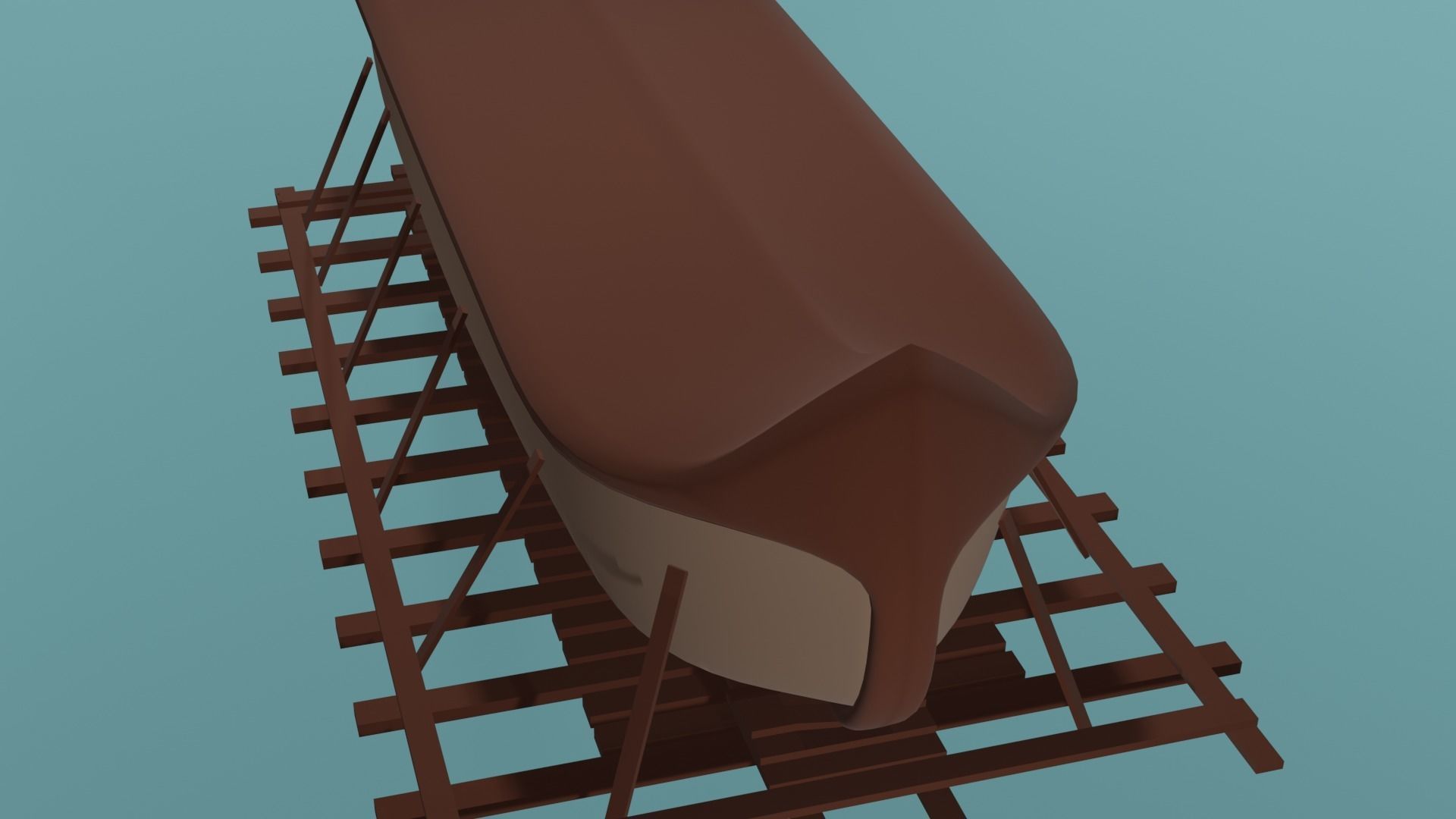 Noahs Ark Low-poly 3D model_7