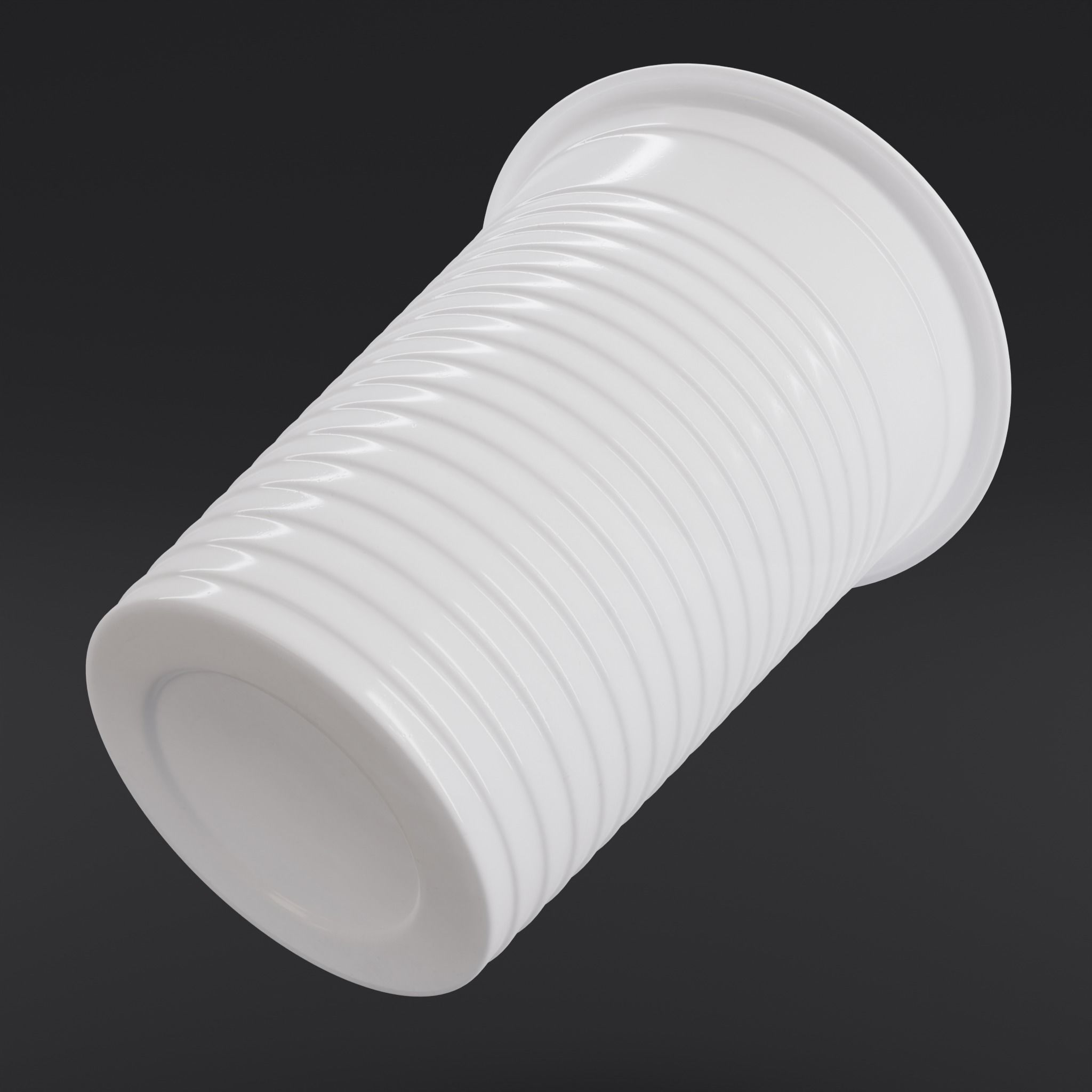 Plastic Cup 3D model_11