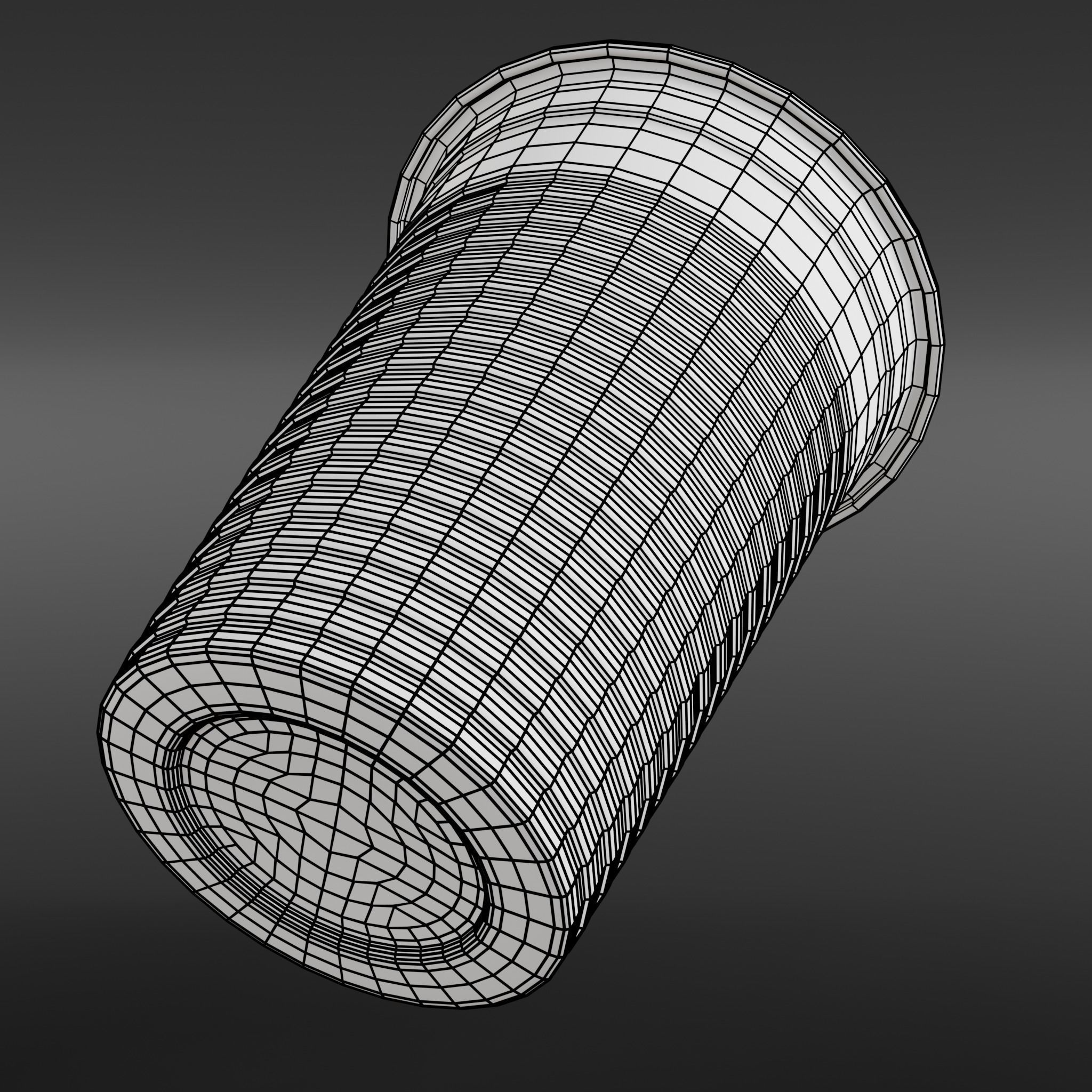 Plastic Cup 3D model_15