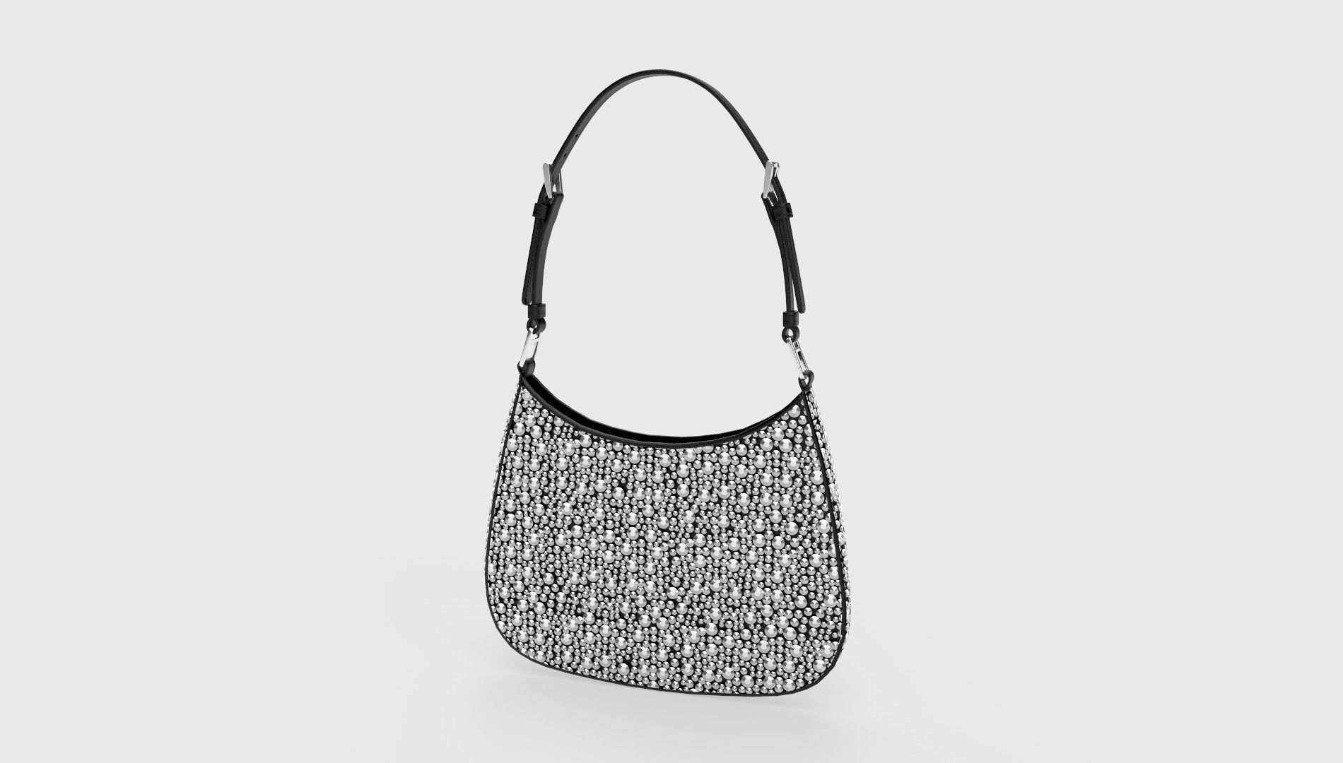 handbag-Prada Low-poly 3D model_5