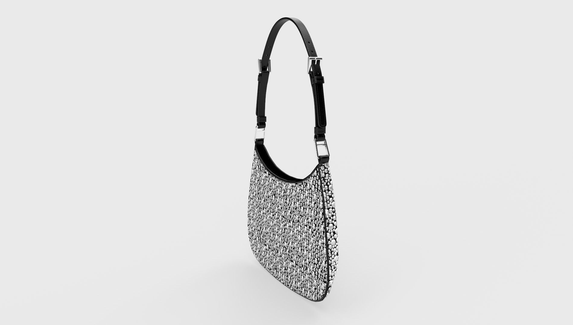 handbag-Prada Low-poly 3D model_3