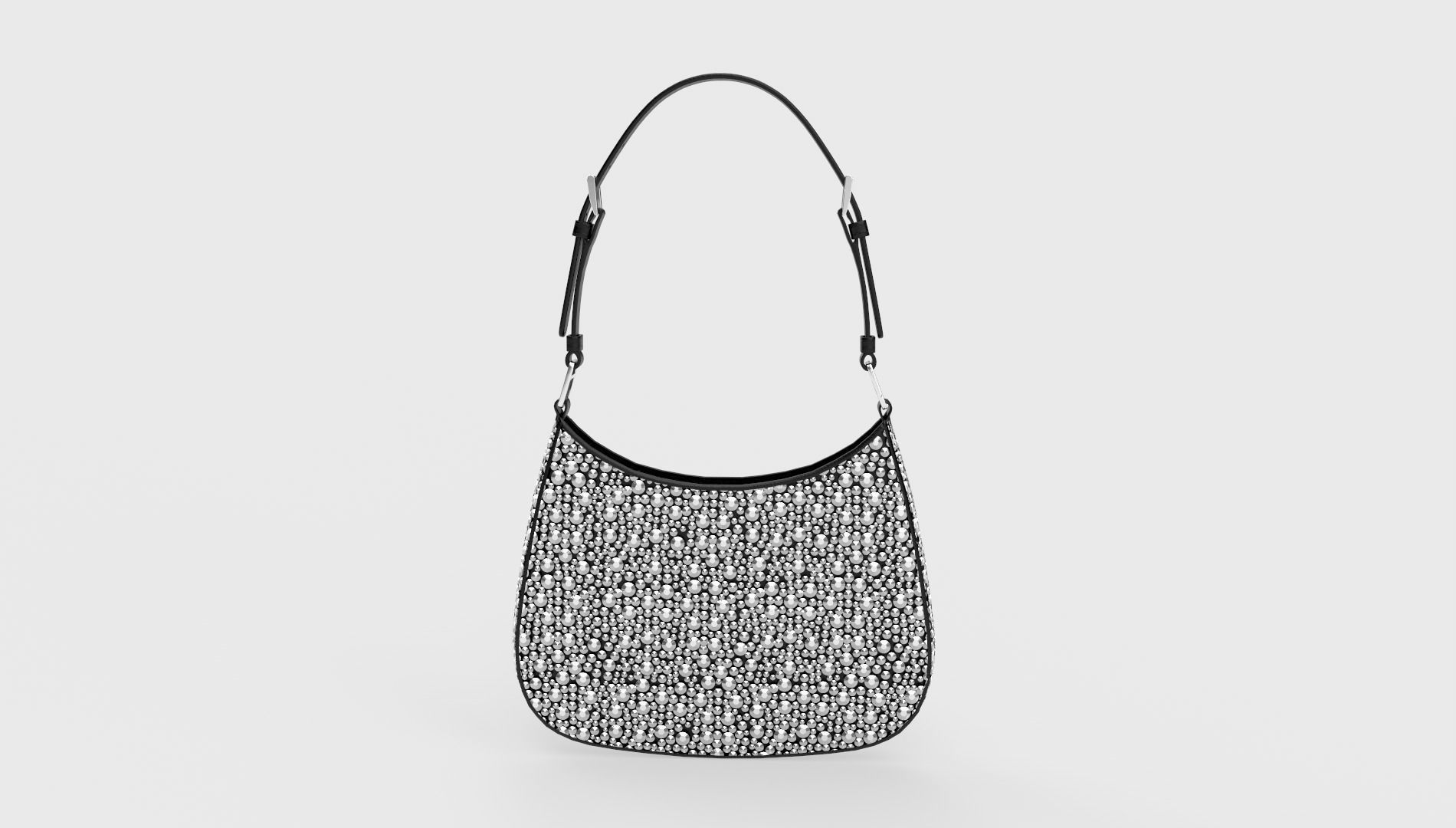 handbag-Prada Low-poly 3D model_6