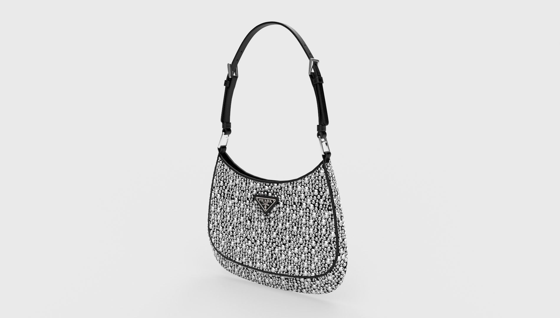 handbag-Prada Low-poly 3D model_1