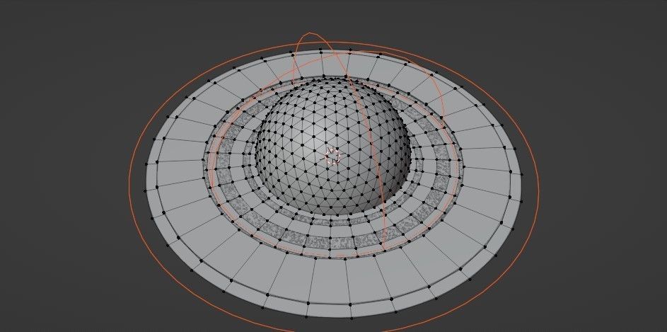 high quality blackhole galaxy 3D model_4