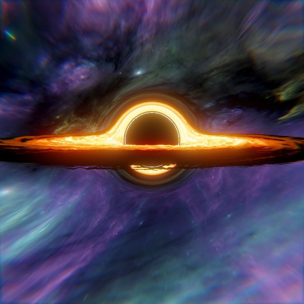high quality blackhole galaxy 3D model_3
