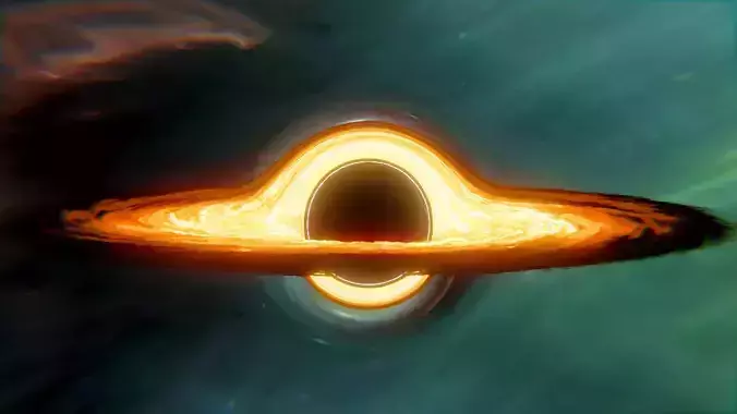 high quality blackhole galaxy 3D model