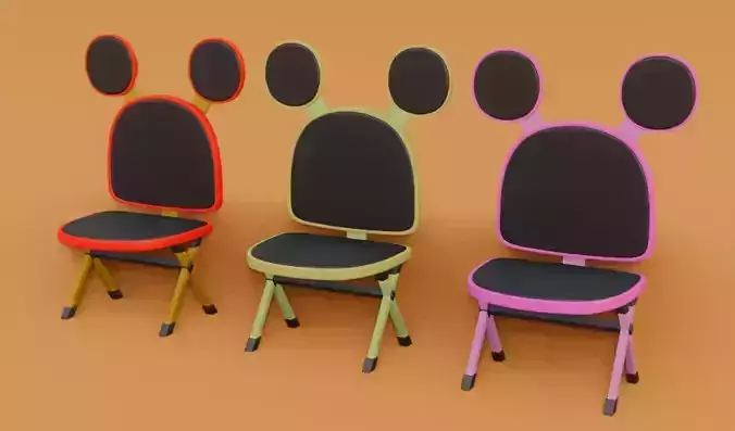 Cartoon Chair Mickey Mouse 