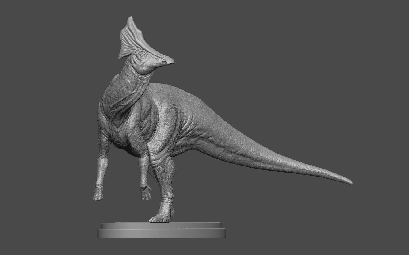 Olorotitan 2 - Dinosaur for 3D Printing 3D print model_4