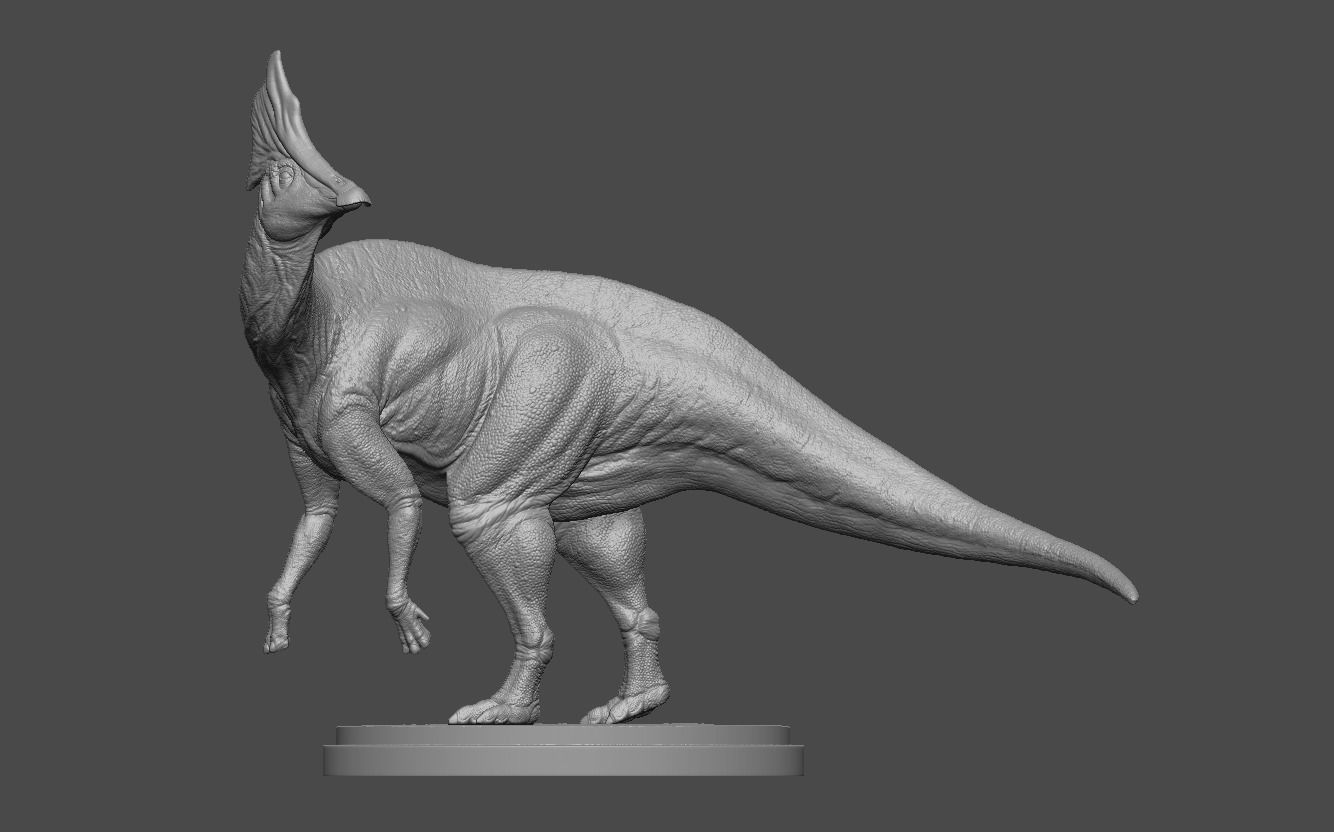 Olorotitan 2 - Dinosaur for 3D Printing 3D print model_3