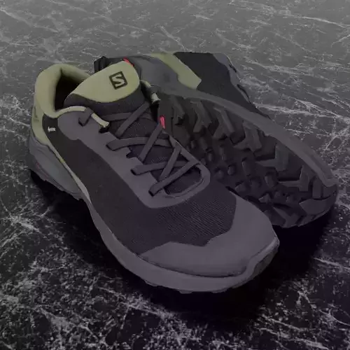 SALOMON 3D SHOES - XREVEAL - BLACK - GREEN