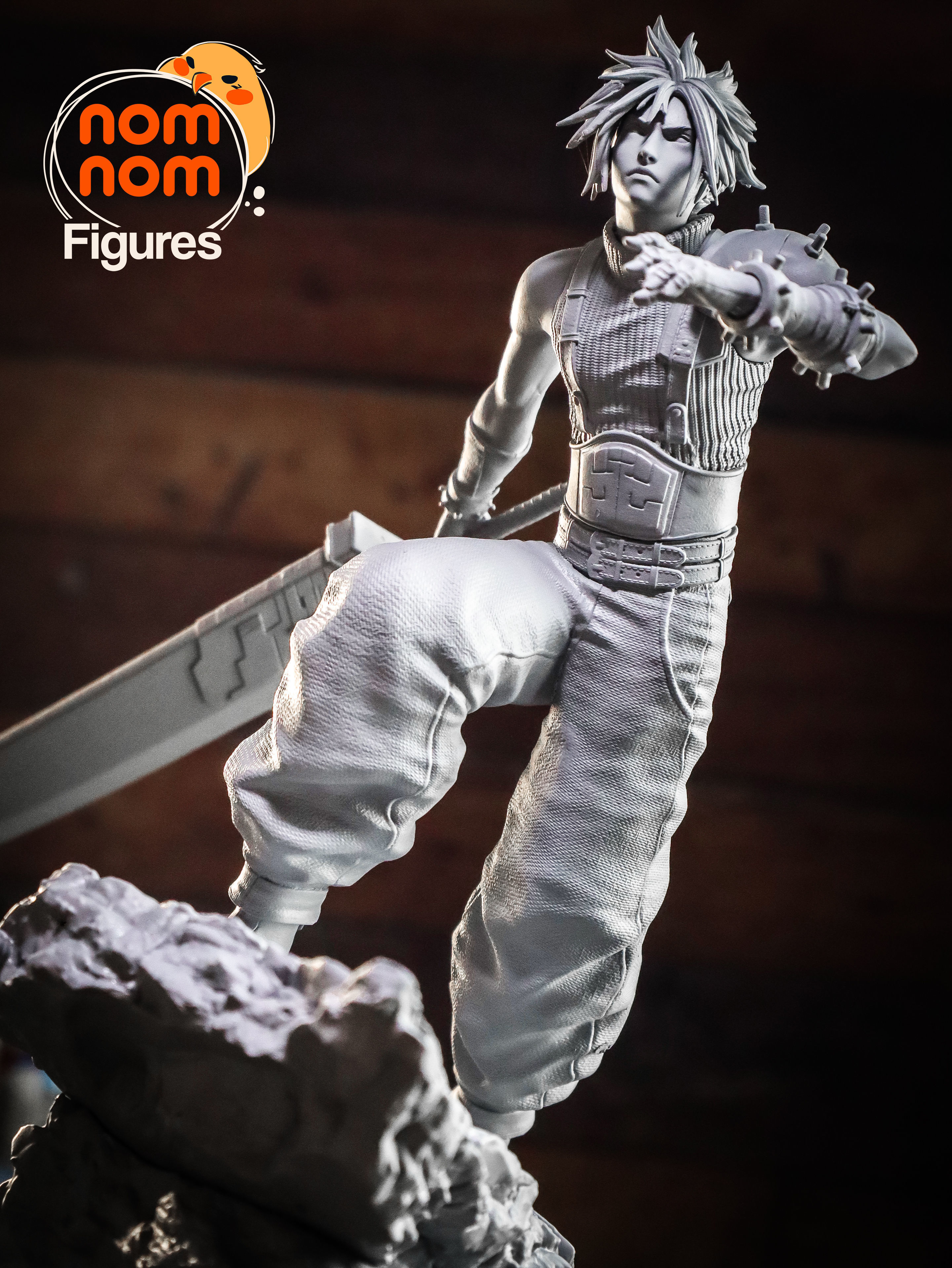 Cloud Strife- Final Fantasy VII 3D print model_18