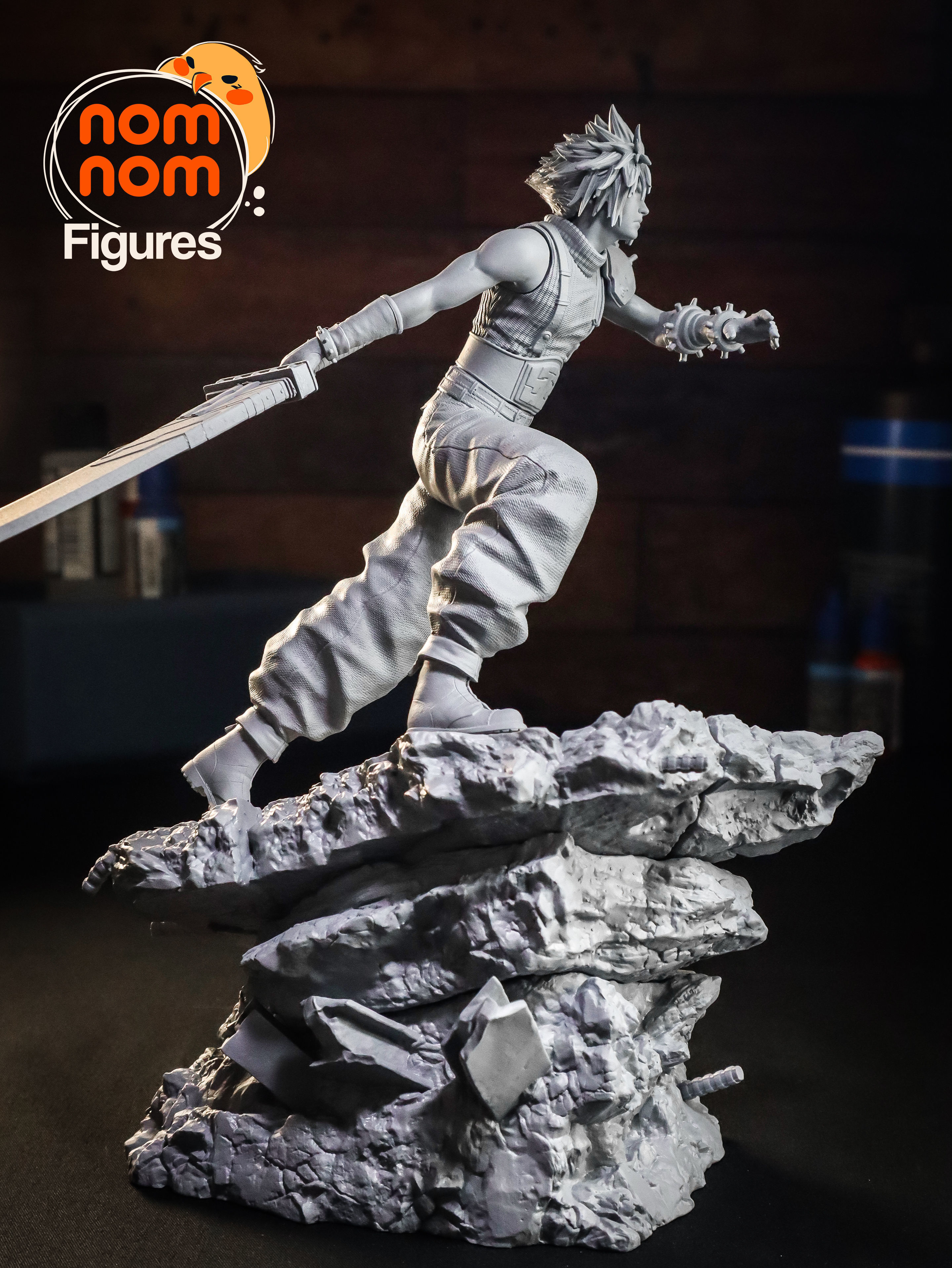 Cloud Strife- Final Fantasy VII 3D print model_13