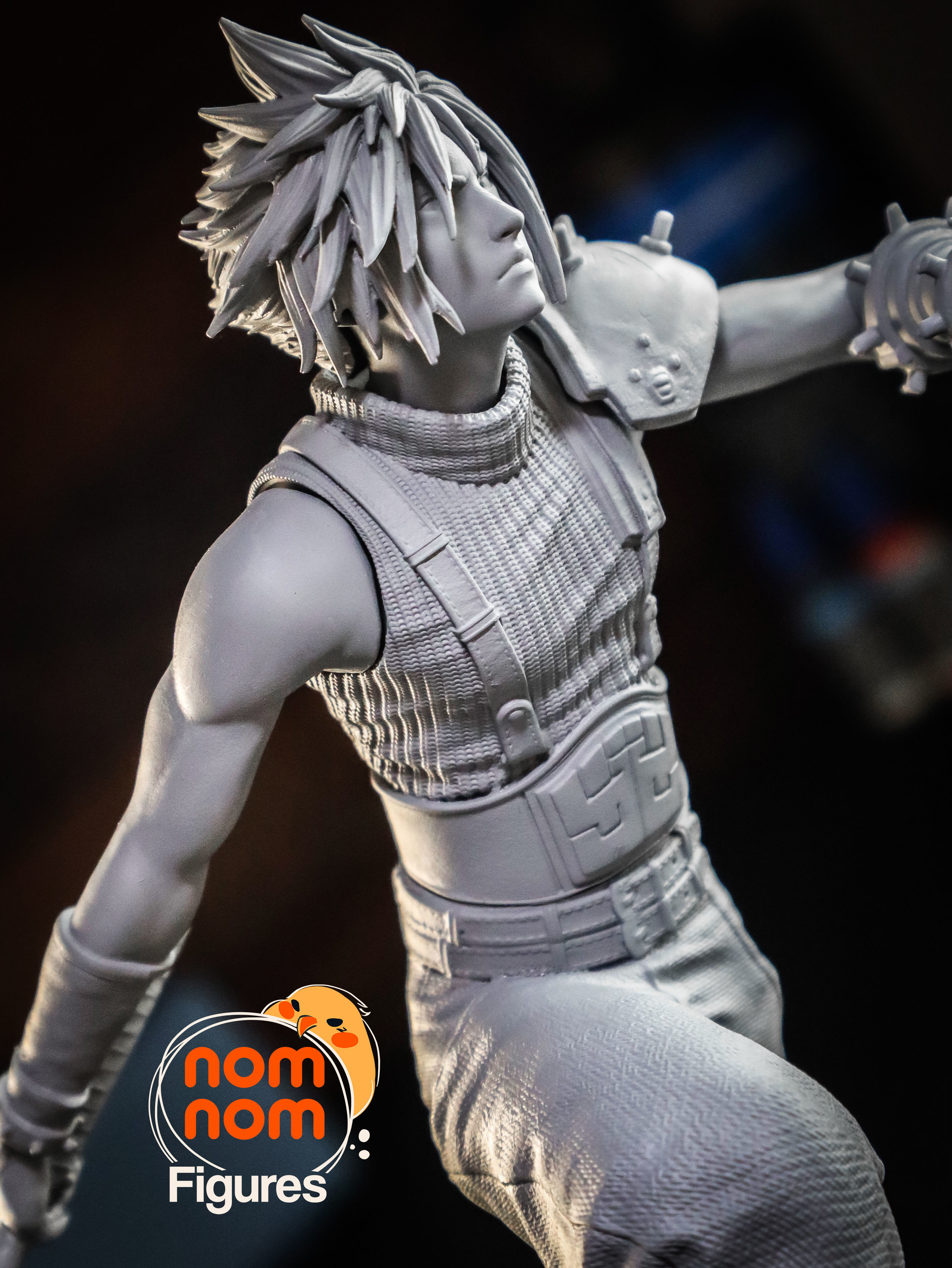 Cloud Strife- Final Fantasy VII 3D print model_11