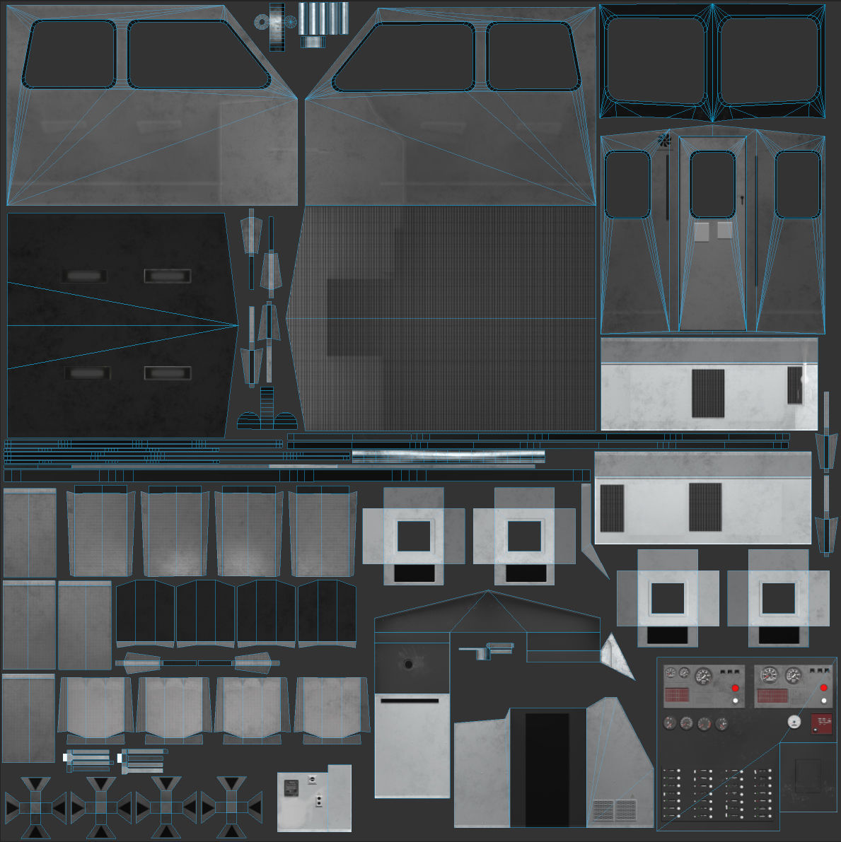 SeaArk Patrol boat  Low-poly 3D model_8