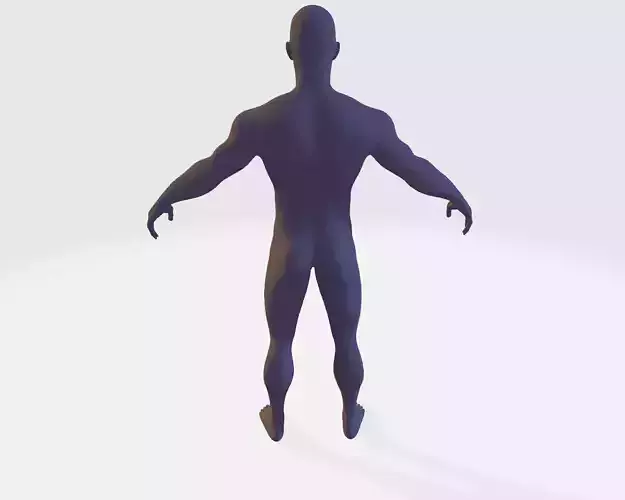 nude male basemesh