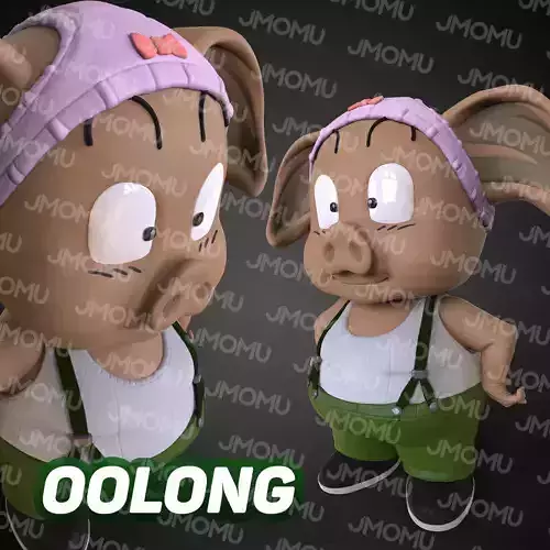 Oolong-Dragon Ball 3D print model