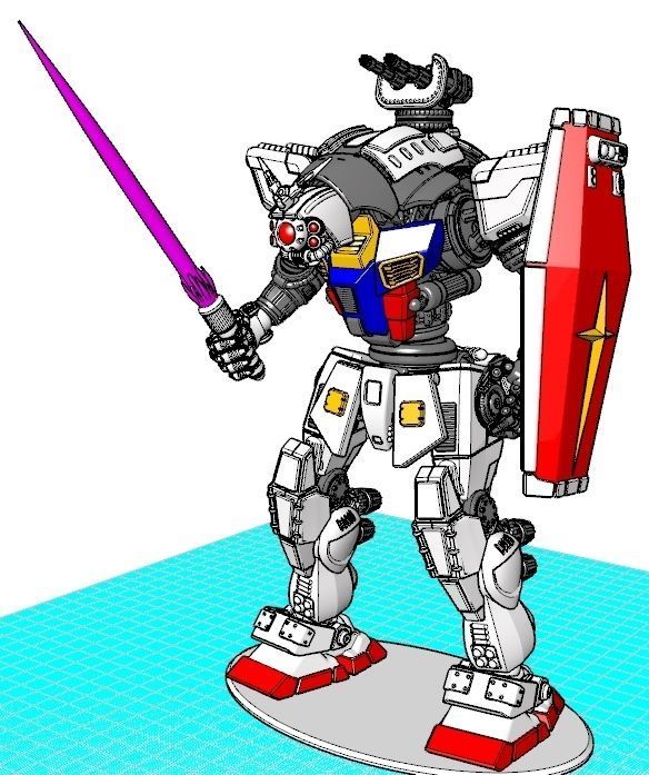 Project CG-78-2 Assault Mech 3D print model_57