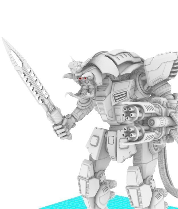 Project CG-78-2 Assault Mech 3D print model_26