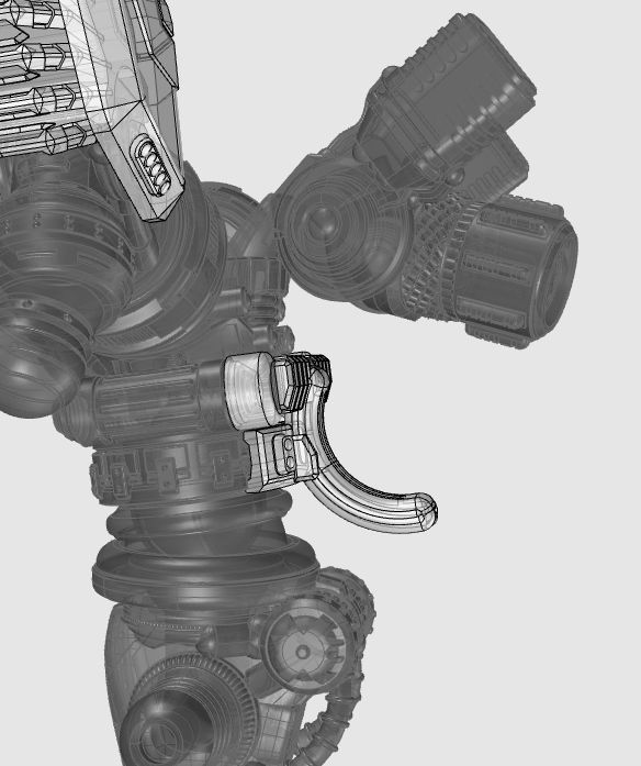 Project CG-78-2 Assault Mech 3D print model_48