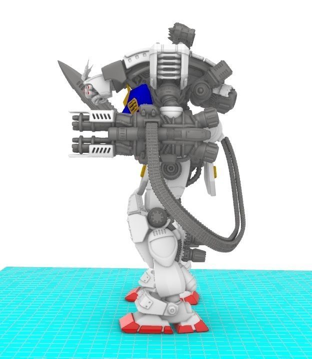 Project CG-78-2 Assault Mech 3D print model_39