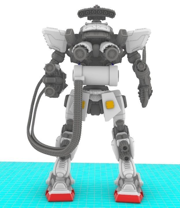 Project CG-78-2 Assault Mech 3D print model_56