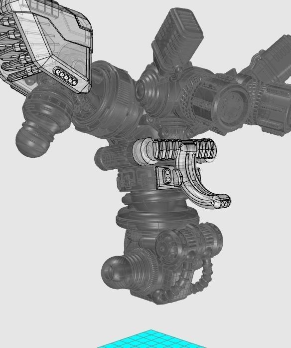 Project CG-78-2 Assault Mech 3D print model_42