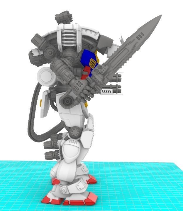Project CG-78-2 Assault Mech 3D print model_62