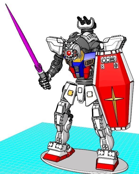 Project CG-78-2 Assault Mech 3D print model_52