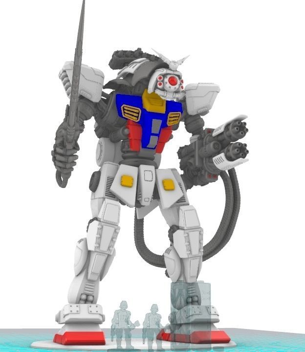 Project CG-78-2 Assault Mech 3D print model_44