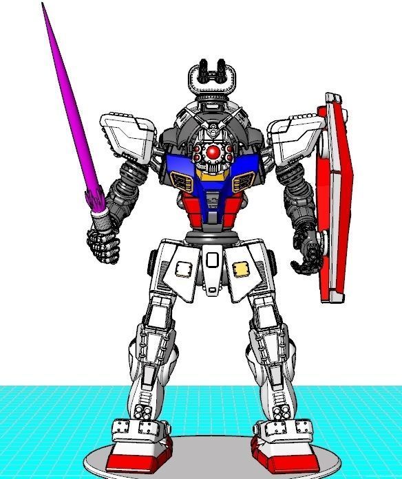 Project CG-78-2 Assault Mech 3D print model_55