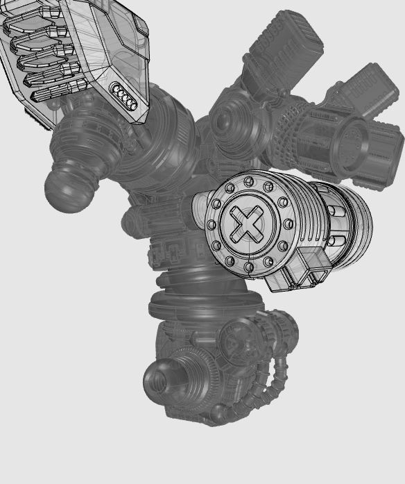 Project CG-78-2 Assault Mech 3D print model_50