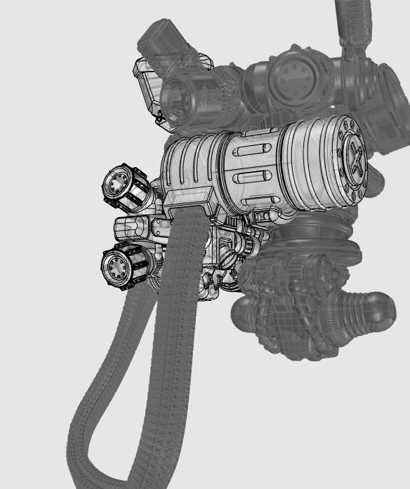 Project CG-78-2 Assault Mech 3D print model_60