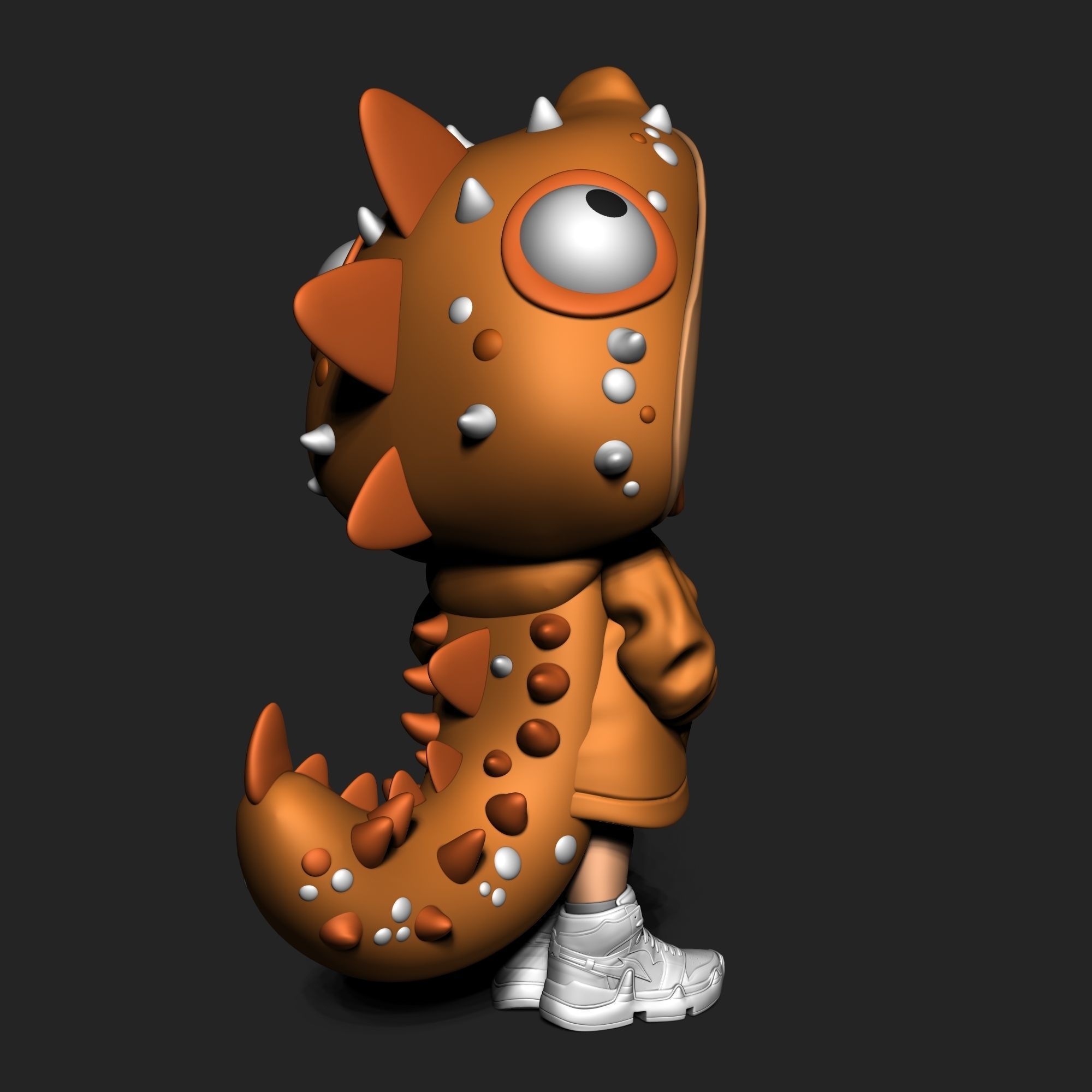 CUTE GIRL  3D print model_5