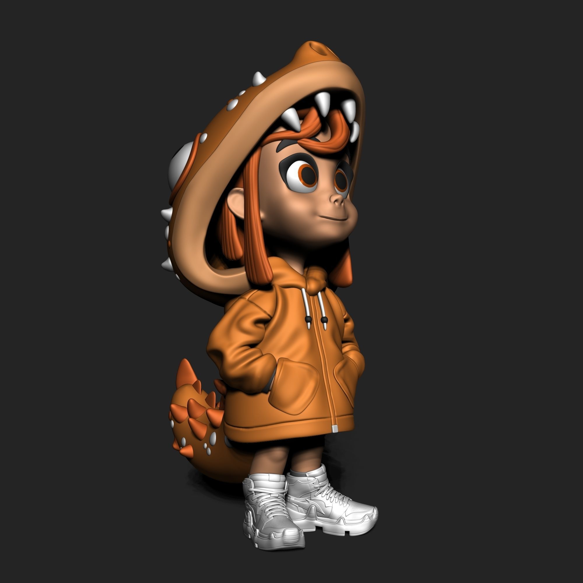 CUTE GIRL  3D print model_1