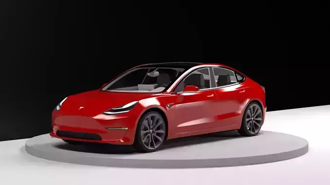 Tesla Model 3 3D model