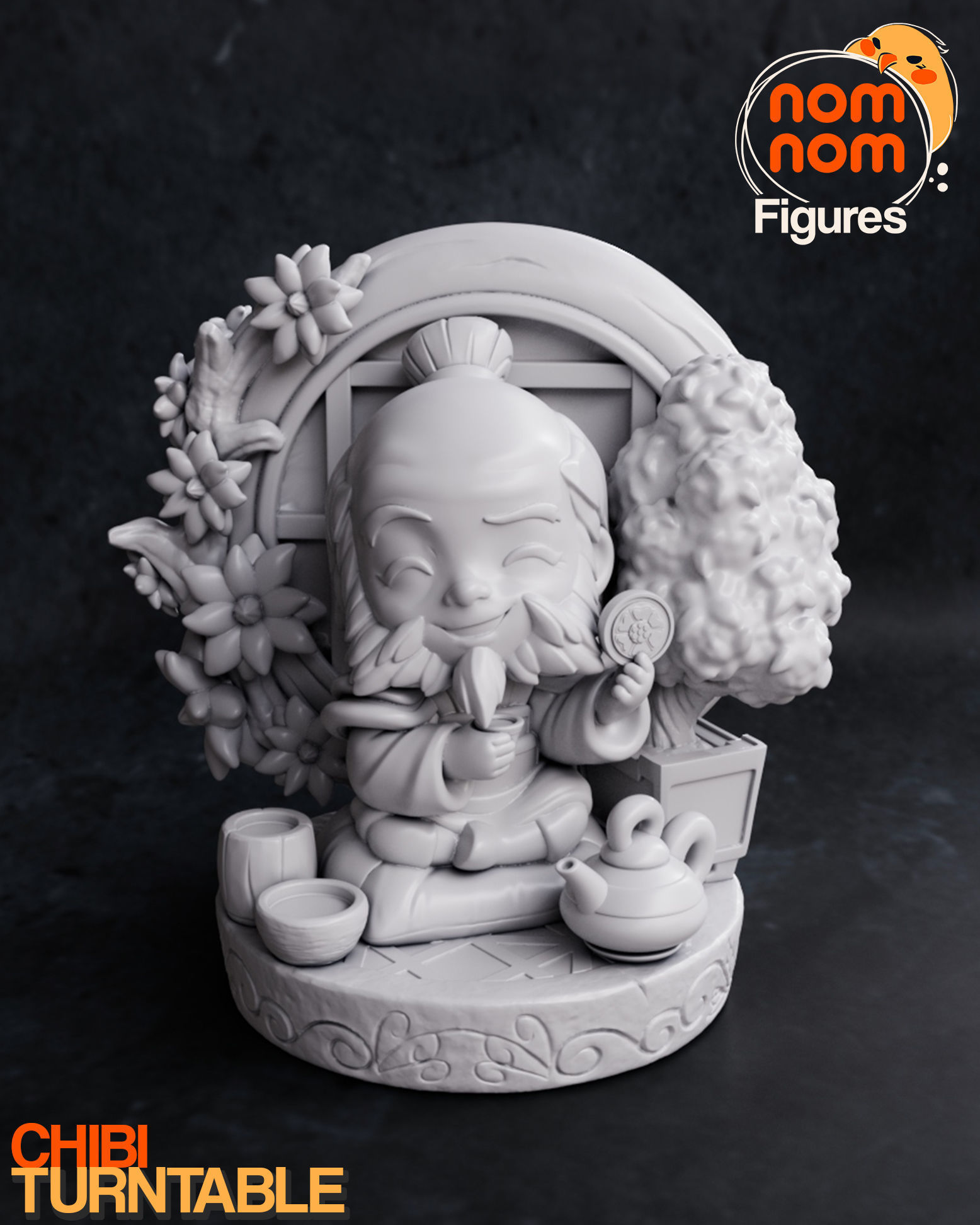 Chibi Uncle Iroh - Avatar 3D print model_4