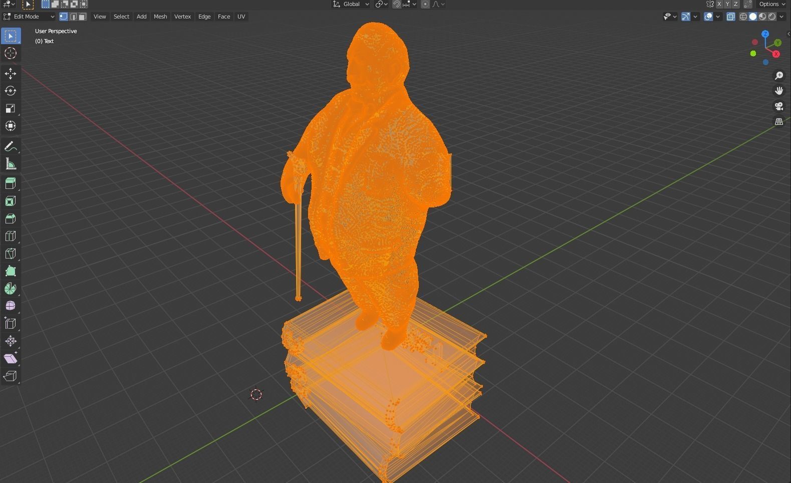 Hercule Poirot Clay Model 3d Print Model David Suchet 3D print model_3