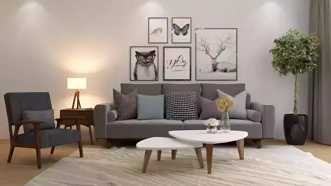 Scandinavian Living Room