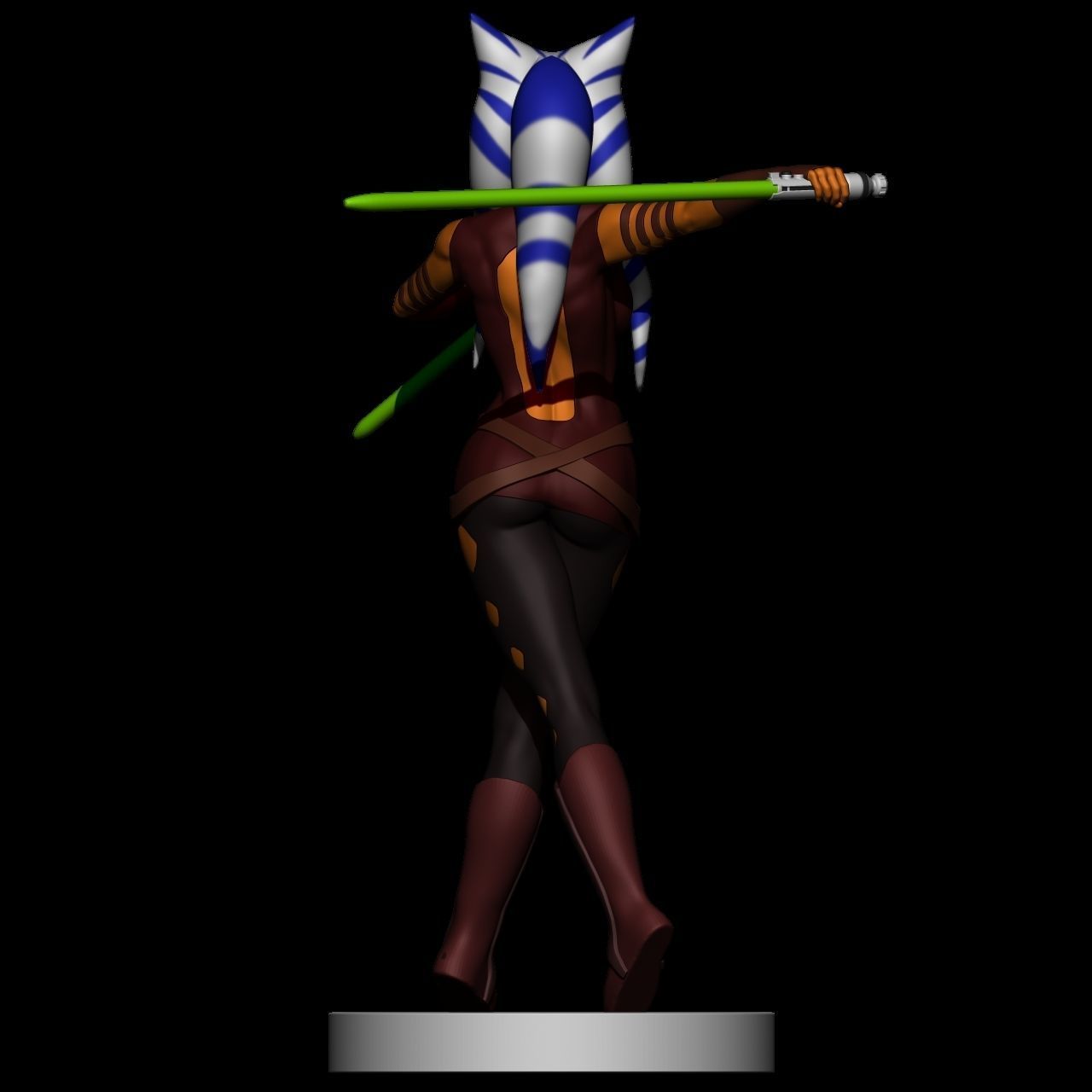 Ahsoka Tano Star Wars stl 3dp printing collectibles SFW NSFW 3D model
