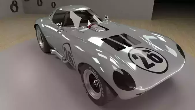 Chevrolet Cheetah 1964 3D model